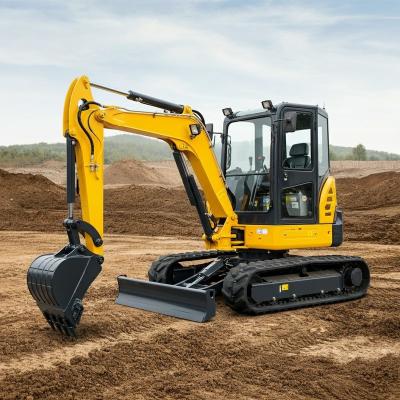 China XE55D Power 36.2kw Rated Speed 2100rpm 5 Ton Mini Crawler Excavator for sale