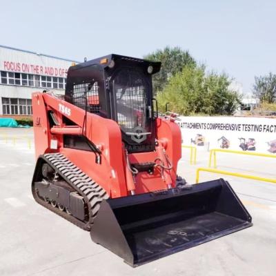 China 1000kg Tracked Skid Steer Loader TS65 0.5cbm Bucket Sale In South America for sale