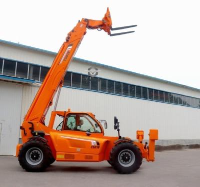 China 5-Tonnen 18m Telehandler T5018 mit Eimer, Palettengabeln, Schmutzgriff Hot Sale in Dubai zu verkaufen