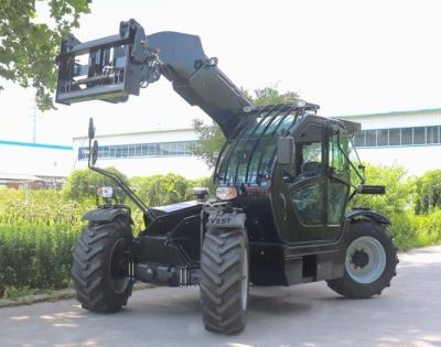 China Telehandler van 3 ton 7 m tegen fabrieksprijs met vork, emmer, klem te koop in Zuid-Afrika Te koop