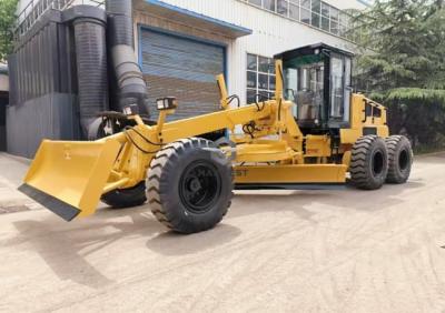 China 132KW Motor Grader PY180C 3965mm Blade With Front Dozer & Rear Ripper for sale