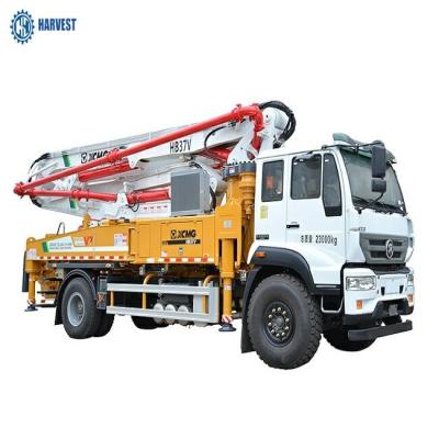 China 4x2 37m HB37V 5 de Concrete Pompvrachtwagen van de Sectieproductiviteit 120m3/H Te koop