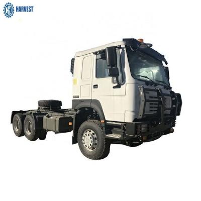 China Max Speed 101km/H SINOTRUK 6x6 aller Traktor-Kopf des Rad-Antriebs-371hp Howo zu verkaufen