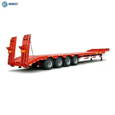 China Remolque de Max Payload 80 Ton Lowbed Heavy Duty Semi de los árboles del peso 10000kg 4 en venta