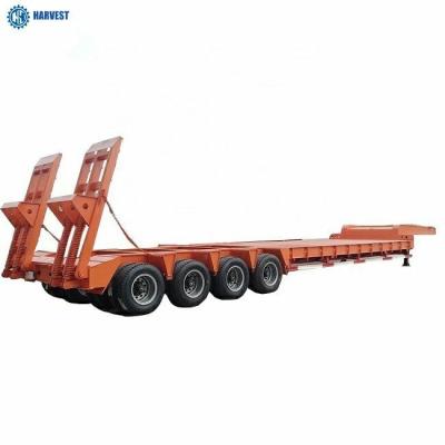 China 4 líneas 8 tonelada 120 Ton Heavy Duty Semi Trailer de la tonelada 100 de Lowbed 80 de los árboles en venta