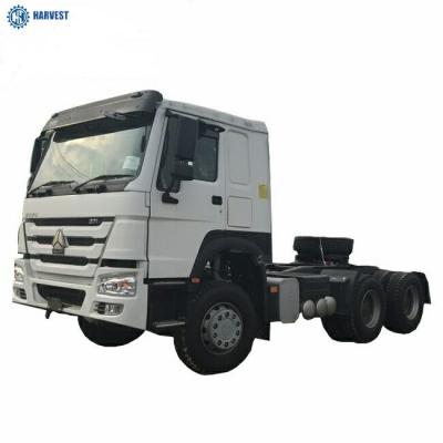 China 12.00R20 ermüdet 6x4 Howo 371hp zweite Hand-LKW des Anhänger-Kopf-2014 zu verkaufen