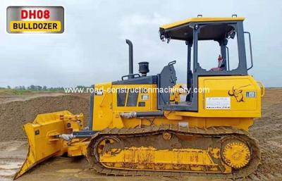 China VPAT Blade Earth Moving Machine 8ton 80HP Compact Bulldozer Shantui DH08 for sale