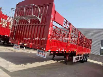 China Primavera de Axle Semi Container Trailer Mechanical de la tonelada 3 de la cerca 40 de la participación en venta