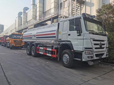 China 20m3 CCC van het de VrachtwagenKoolstofstaal Q235 6x4 371hp Sinotruk Howo van de brandstoftanker Te koop