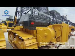 24.7 Ton Shantui Crawler Bulldozer SD22F 175kw With Winch to Ganha