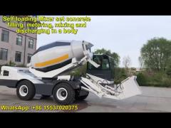 4m3 Output Capacity Self Loading Mixer HK4.0 with Powerful 92KW Engine Hot Sale In Kenya