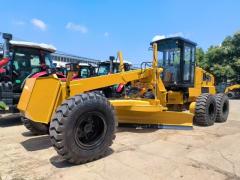 Cummins 132KW Motor Grader PY180C With Rear Ripper For Road Construction Hot Sale In  South Africa