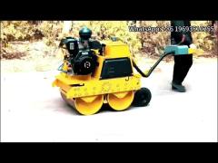 800kg Vibratory Road Roller LTC08H Walking behind Double drum 5.9kw