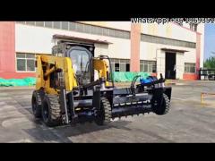 Skid Steer Loader Attachment Soil Conditioner for Landscaping Near Me Sale