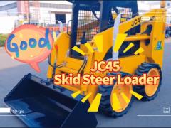 700kg Skid Steer 0.4m3 JC45 with Yanmar engine and Sweeper Hot Sale In Australia