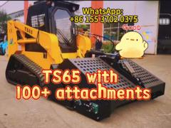 1000kg Track Skid Steer 0.5m3 TS65 with Yanmar engine Hot Sale In Australia