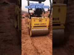 3Ton LTC203 Full Hydraulic Double Drive and Double Drum Vibratory Roller Hot Sale in Ecuador