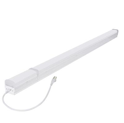 China Super Bright Aluminum+PC 4ft 38w LED Shop Light Workbench Light 6500K White Linear 5300lm Strip Light for sale