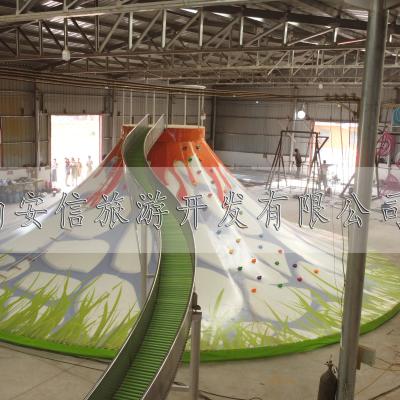 China Indoor Playground & NEW 2020 Outdoor Playground Volcano Climbing Volcano Slide Inflatable Playground for sale