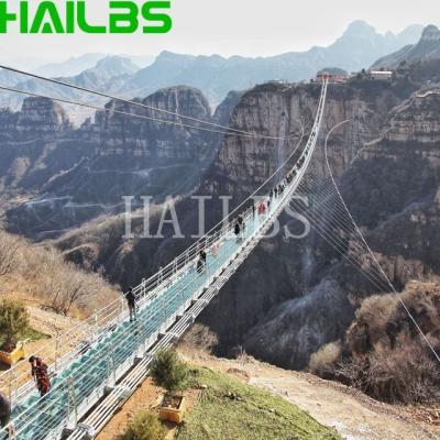 China 3D exciting hot glass bridge/skywalk/kitengela glacier hot glass for sale