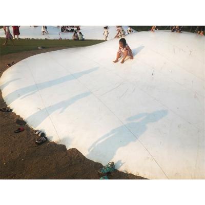 China NEW public park pillow outdoor inflatable white jumping cloud juming with 4 domes for sale for sale