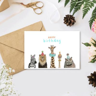 China Artificial Happy Birthday Cards Custom Logo And Own Merry Christmas Factory Wholesale Birthday Card Christmas Decoration Supplies for sale