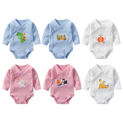 China Cozy Baby Clothes Wholesale Customized Mixed Long Sleeve Kimono Newborn Baby Knit Romper for sale