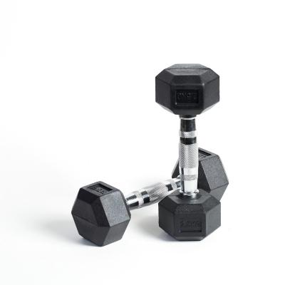 China rubber covered dumbbell adjustable dumbbell with plastic box for sale