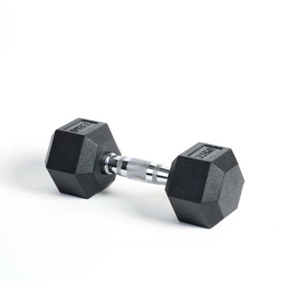 China Rubber Covered Dumbbell New China Style General Weighs Gym Fitness Adjustable Barbell 50kg Dumbbell Set for sale