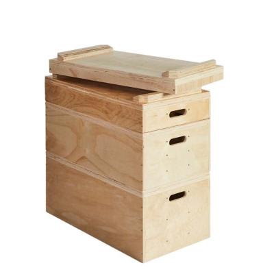 China Factory price universal wooden flip boxes for gymnasium for sale