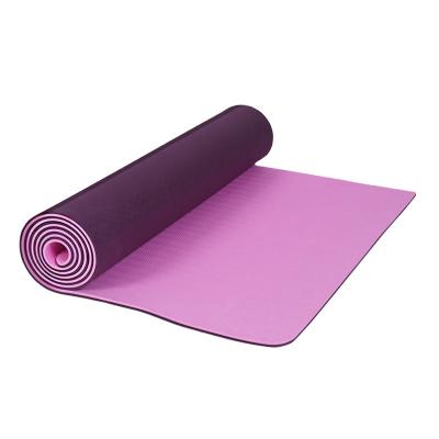 China Good printing & Wholesale Custom Anti Slip Tape Yoga Mat Double Layer Tpe Eco Friendly Mat Eco Friendly for sale