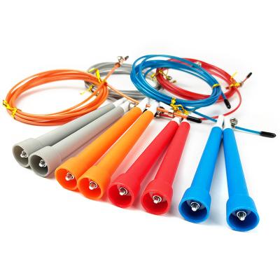 China Custom Running Sports PVC Adjustable Jumping Jump Rope For Fitness Training for sale