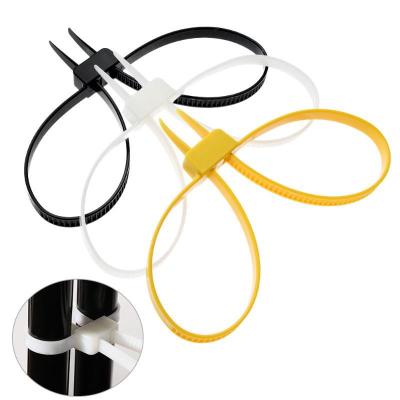 China JAGASL Disposable Heavy Duty Nylon Zip Tie 13*880MM Double Buckle Plastic Cable Ties for sale