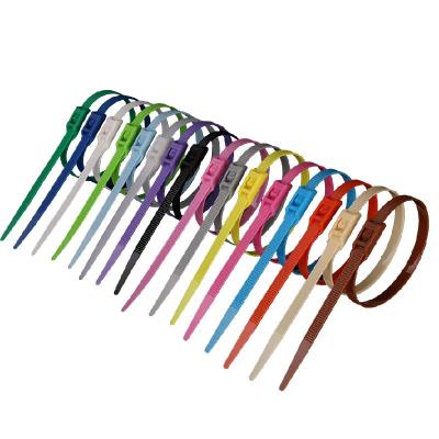 China Yarns JAGASL China Supplier Customized Color Containment Factory Files Naughty Plastic Playground Fort Cable Zip Ties Wrap for sale