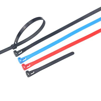 China JAGASL Good Quality Easy Use Custom Nylon 66 Cable Ties Durable Releasable Cable Ties for sale