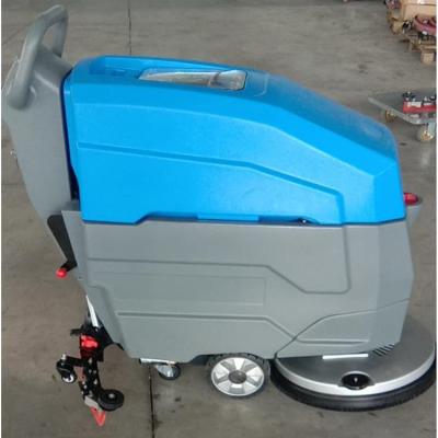 China Construction worksÂ   Hand-push single brush sweeper for washing floor 65L for sale