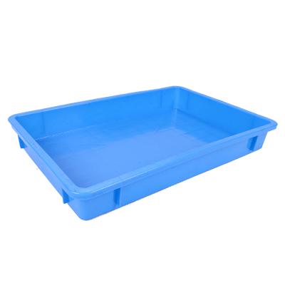 China Factory Solid Hot Sale Plastic Box Fish Crates Beer Crate For Fruits And Vegetables for sale