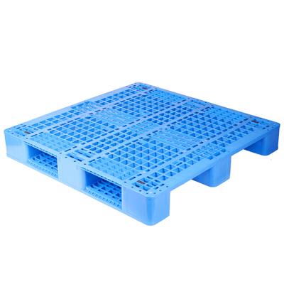 China Factory Price 1100*1100*150mm Cheap Hard Plastic Pallet Single Faced Blue Insulated Container for sale