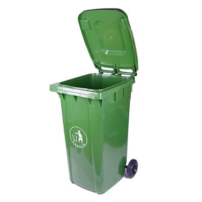 China Factory stocked 240L high quality direct thicken odorless eco-friendly base trash can for sale