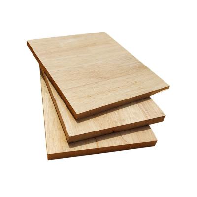 China Modern Best Selling 18mm Finger Joint Board Rubber Wood Rubberwood Furniture rubber wood cutting board for sale