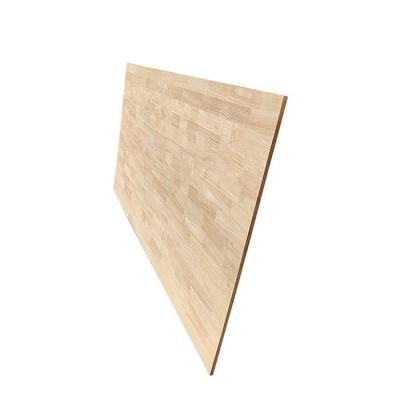 China Modern direct factory finger joint wood 09mm primed finger joint boards rubber wood board rubber wood lumber for sale