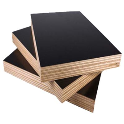 China Contemporary Waterproof Construction 12~25mm Black/Brown Film Faced Plywood with Birch, Poplar, Finger Joint Core Melamine/WBP Glue for sale