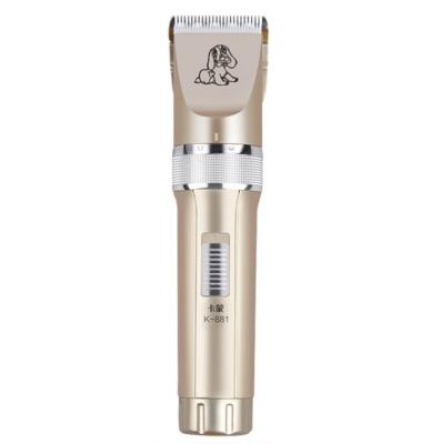 China Viable 5v 1a Plug Play Digital Rechargeable Hair Electric Pet Groomers Clipper for sale