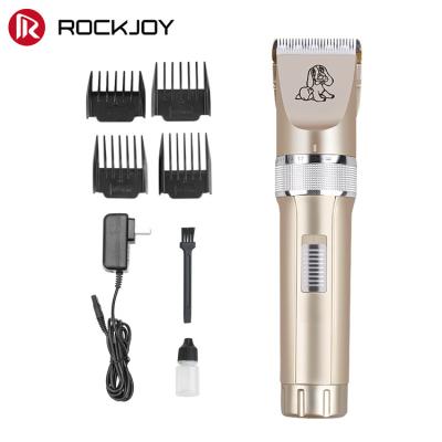 China 2022 New Design RJ-881 Li-ion Battery Viable Professional Level Rechargeable Home Use Hair Trimmer For Pet for sale