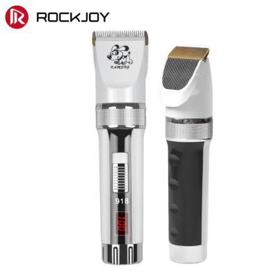 China Sustainable Design RJ-918 Lithium Battery Classic Professional Level Rechargeable Home Hair Trimmer For Pet for sale