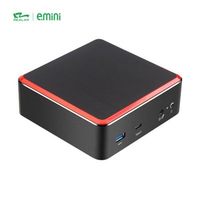 China For Business Realan OEM PC Computer Mini Business Micro PC Barebone With Intel CPU 4K for sale