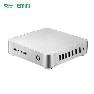 China E.mini Industrial Quad-Core Mini PC Computer Custom Logo Low Cost Slim PC For School for sale