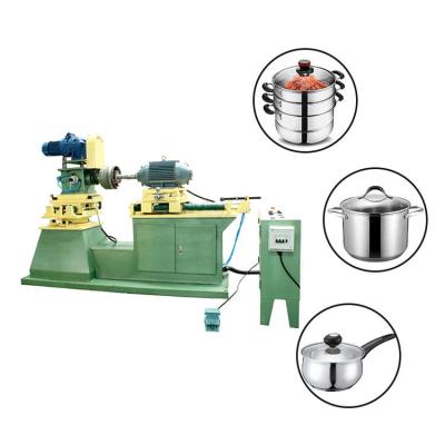 China High quality  cookware wok milk pan metal polishing machinery for metal ware cookware for sale