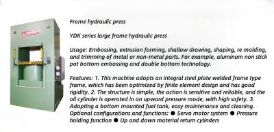 中国 High-Performance Processing The Fully Automatic YDK Frame Hydraulic Press Machine 販売のため