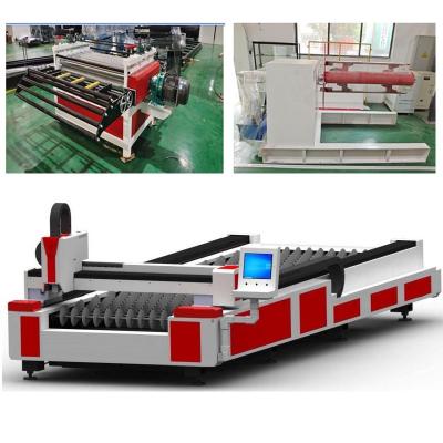 China Advanced Integrated Fiber Laser Cutting Machine For Multiple Metal Coil Materials for sale